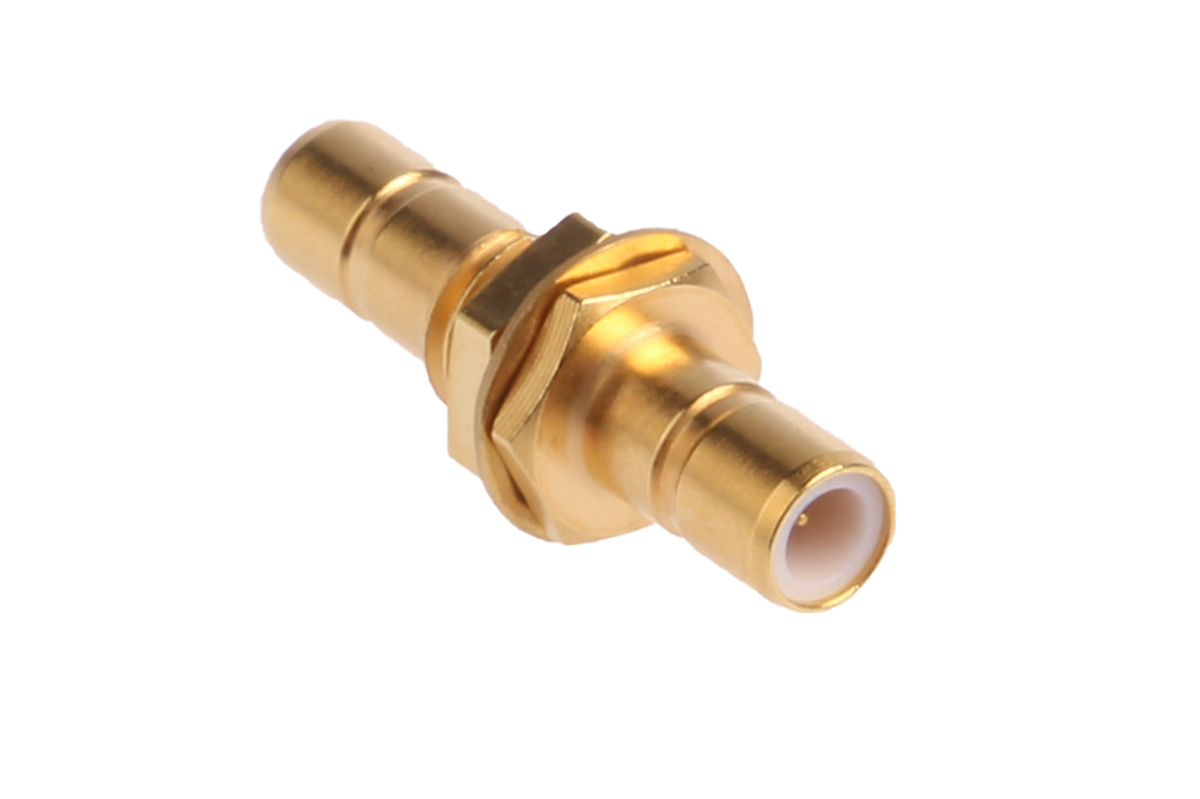 Huber+Suhner Straight 50Ω RF Adapter SMB Socket to SMB Socket 4GHz