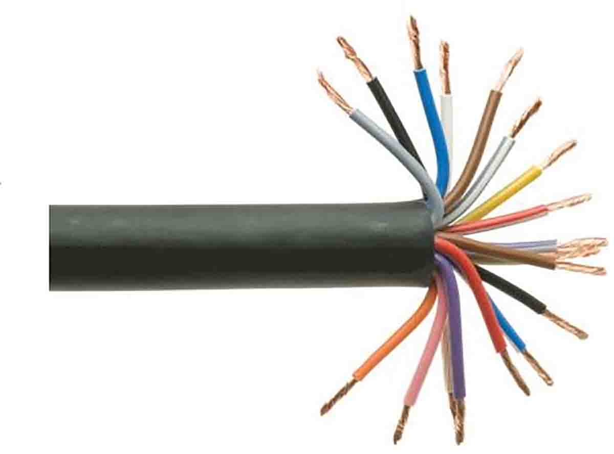 RS PRO Data Cable, 18 Cores, 0.5 mm², Unscreened, 20 AWG, 100m