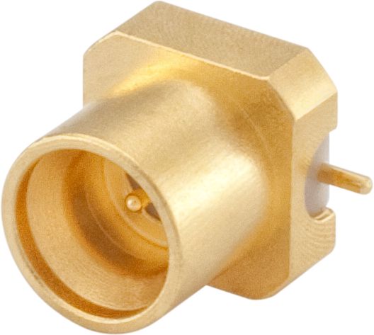 Rosenberger Mini-SMP Series, Plug PCB Mount, 50Ω, Solder Termination, Straight Body