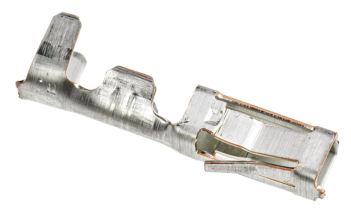 TE Connectivity AMPMODU MOD I Series Female Crimp Terminal, 20AWG Min, 17AWG Max