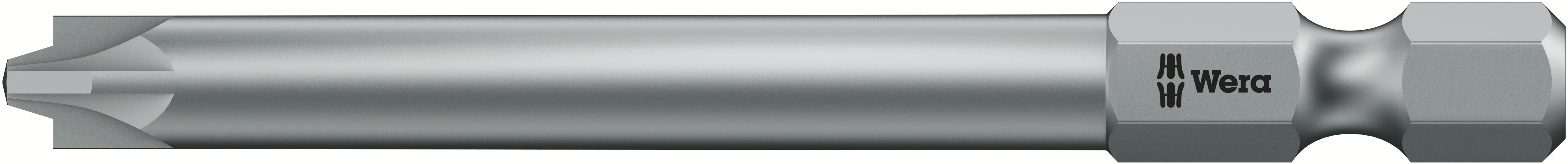 Wera Plus Minus, Pozidriv, Slotted Screwdriver Bit, PZ2 Tip