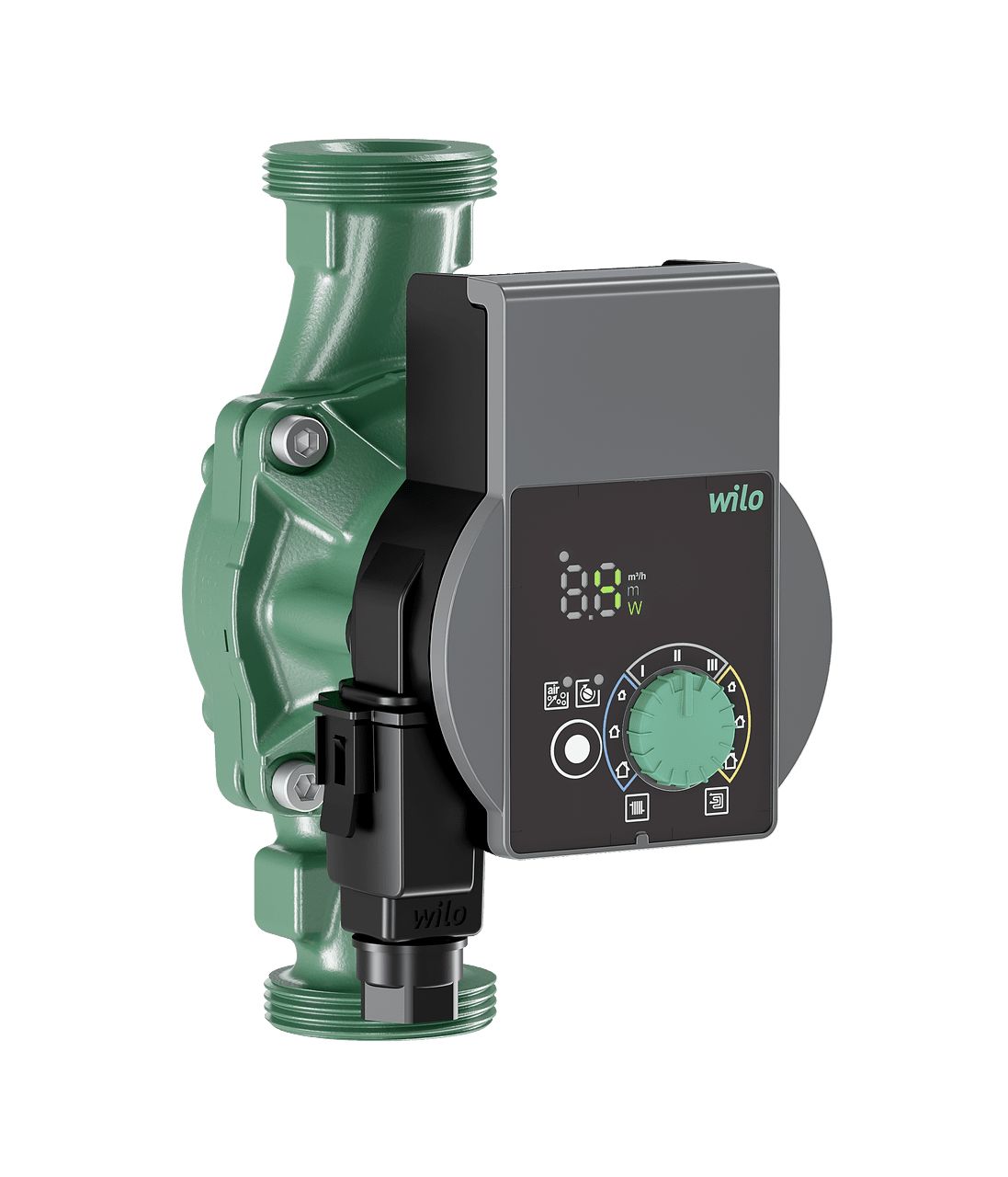 Wilo UK LTD 10 bar Electric Central Heating Pump, 5.7m Head, 1-1/2 in G