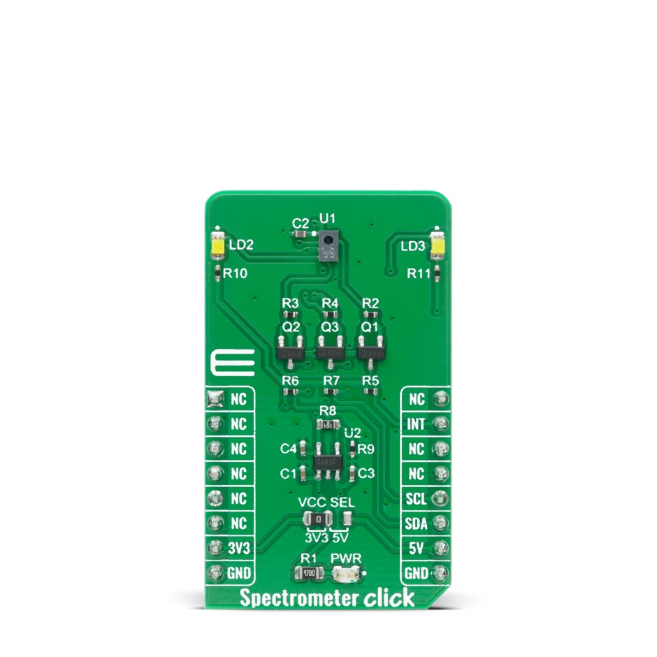 MikroElektronika Spectrometer Click for AS7341