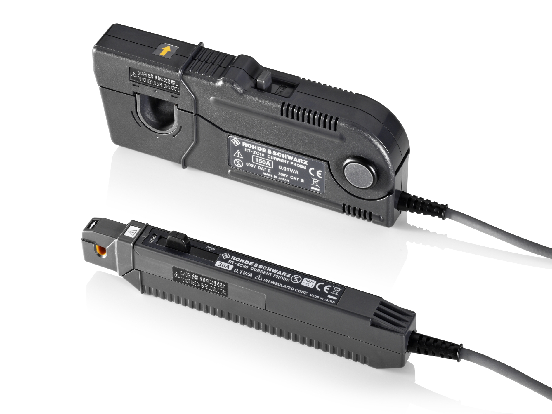 Rohde & Schwarz RT-ZC Series RT-ZC10 Oscilloscope Probe, Current Type, 10MHz, BNC Connector