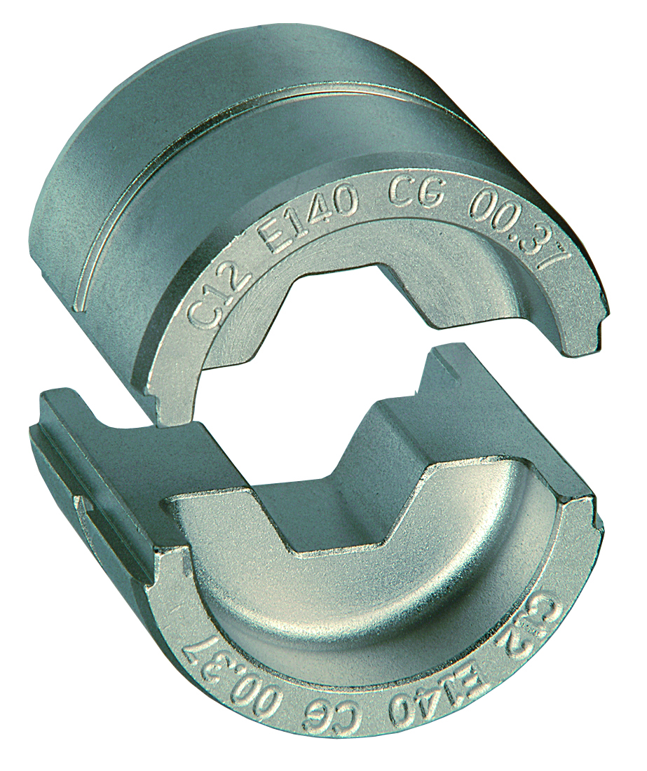 MECATRACTION, C12HCU Crimp Die, Wire size 300mm²