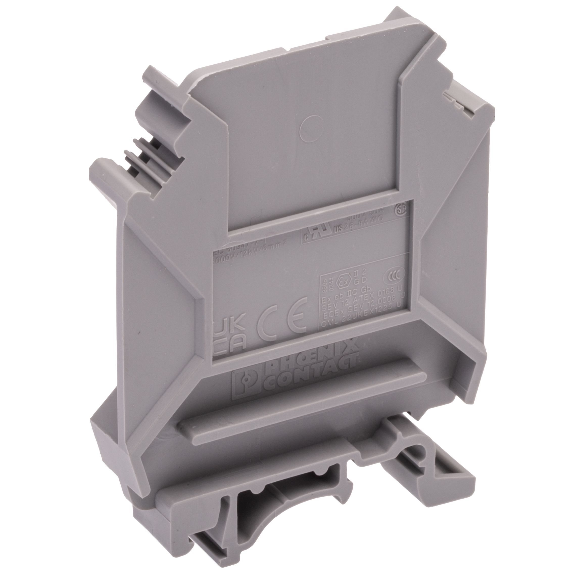 Phoenix Contact 0704076 UHSK/S 2000 Series Grey, 0.5 → 10mm², 1-Level, Screw Termination
