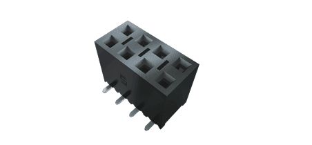 Samtec SSM Series Vertical Surface Mount PCB Socket, 26-Contact, 2-Row, 2.54mm Pitch, SMT Termination