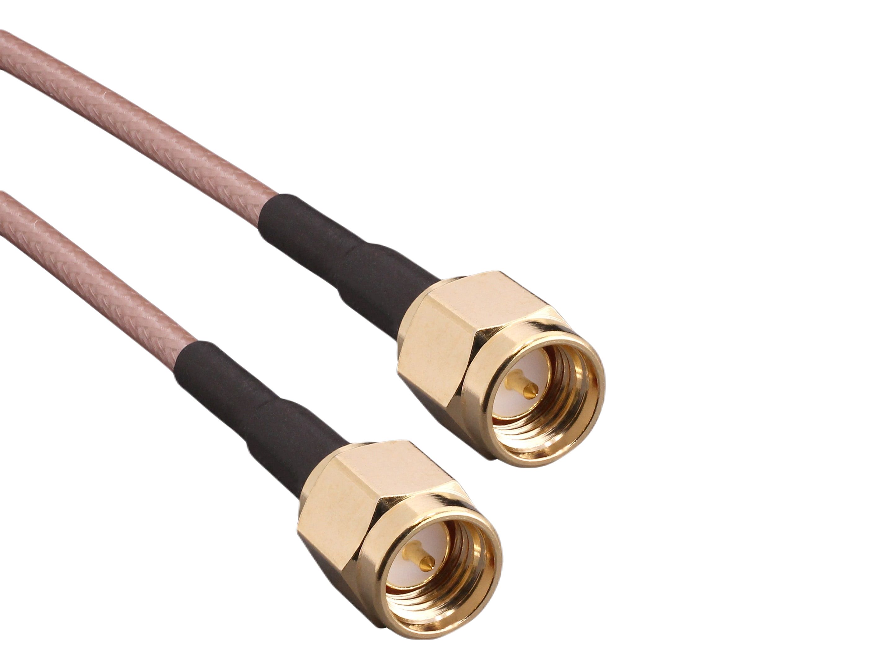 Linx CSE-SGAM-CCC-SGAM Series Male Plug to Male SMA, 0.305 m 50 Ω