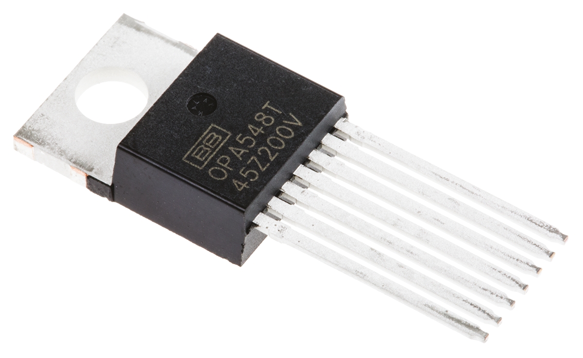 Texas Instruments, Operational Amplifier, 1 MHz, 7-Pin 30 V TO-220