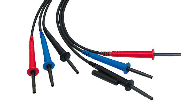 Chauvin Arnoux P01295465 Insulation Tester HV Test Lead Set, For Use With CA 6550, CA 6555