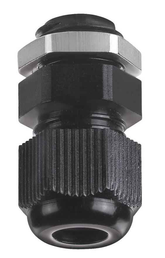 Werma Black Cable Gland