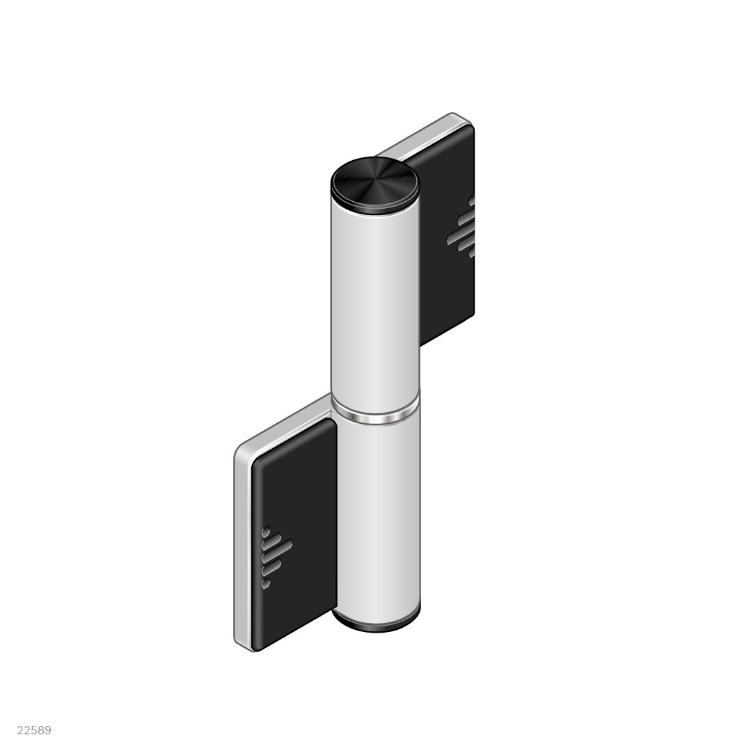 Bosch Rexroth Door Hinge, 8 mm, 10 mm Slot, 30 Strut Profile