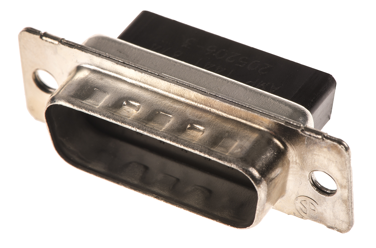 TE Connectivity Amplimite HDP-20 15 Way Cable Mount D-sub Connector Plug