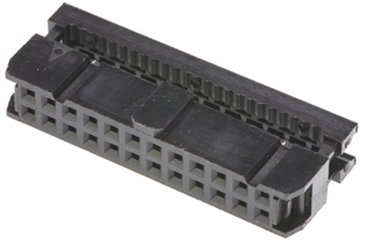 Amphenol Communications Solutions 24-Way IDC Connector Socket for Cable Mount, 2-Row