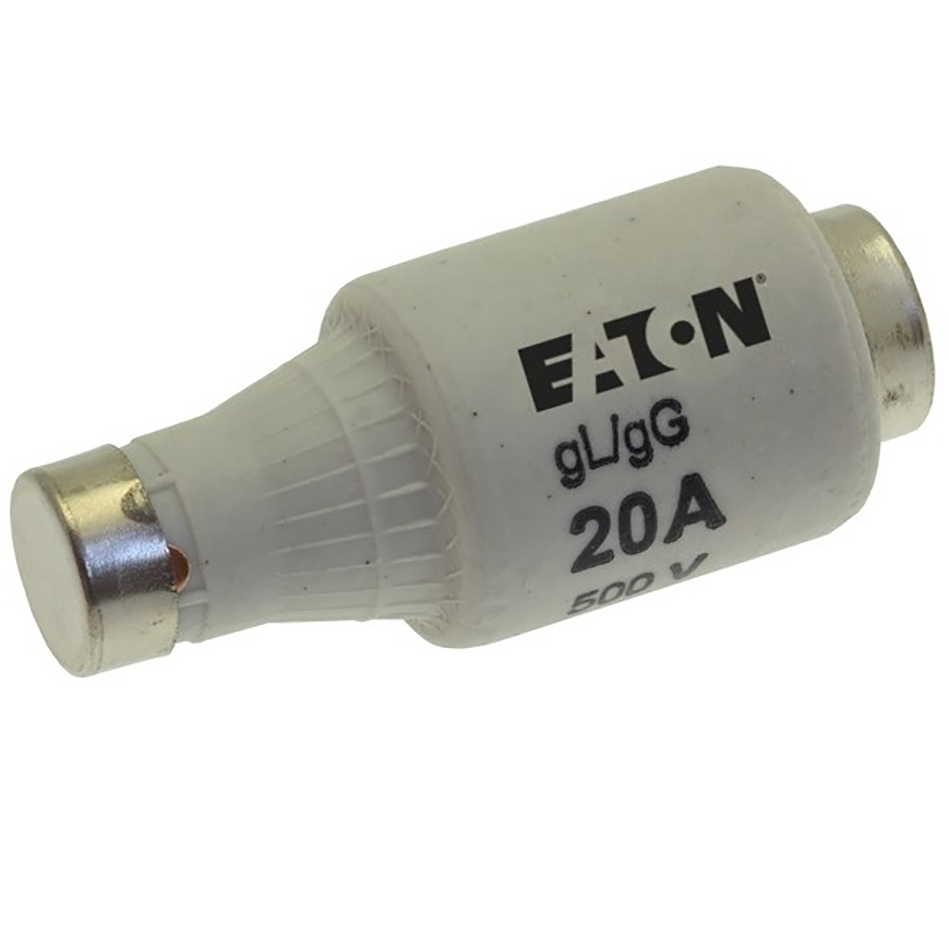 Eaton 20A D2 Diazed Fuse, gG, 500V ac