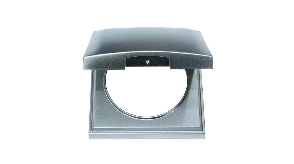 Berker Chrome 1 Gang Frame