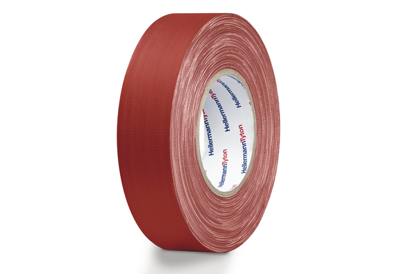 HellermannTyton HellermannTyton Red Cotton Cloth Tape, 19mm x 50m
