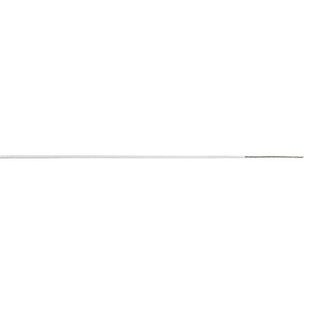 AXINDUS KZ Series White 1.34 mm² Hook Up Wire, 16 AWG, 250m, PTFE Insulation, KZ0509BL