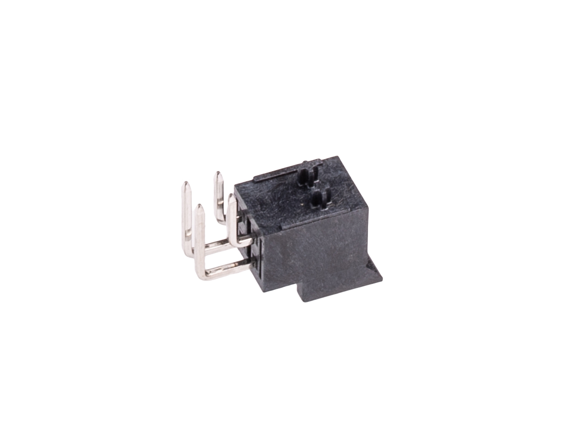 Molex Nano-Fit Series Right Angle Through Hole PCB Header, 4 Contact(s), 2.5 mm Pitch, 2 Row, Shrouded
