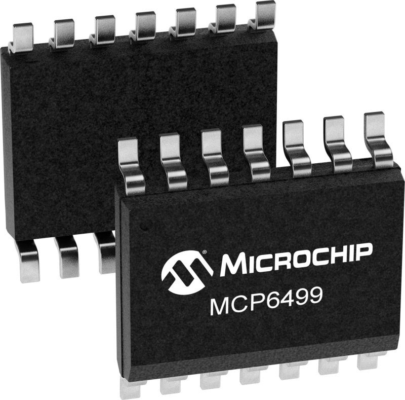 MCP6499T-E/SL Microchip, Operational Amplifier, 30 MHz, 14-Pin 5.5 V SOIC