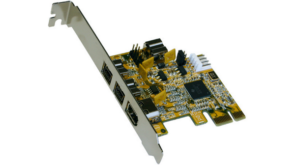 Exsys 4 Port PCIe Network Card, 800Mbit/s
