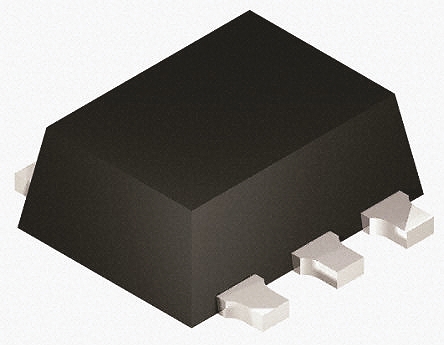 STMicroelectronics ESDAULC6-3BP6, Triple-Element Bi-Directional ESD Protection Array, 6-Pin SOT-666