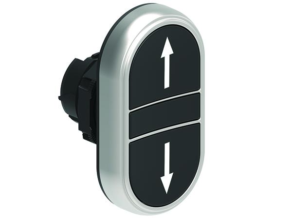 Lovato LPCB71 Series Push Button Head, 22mm Cutout