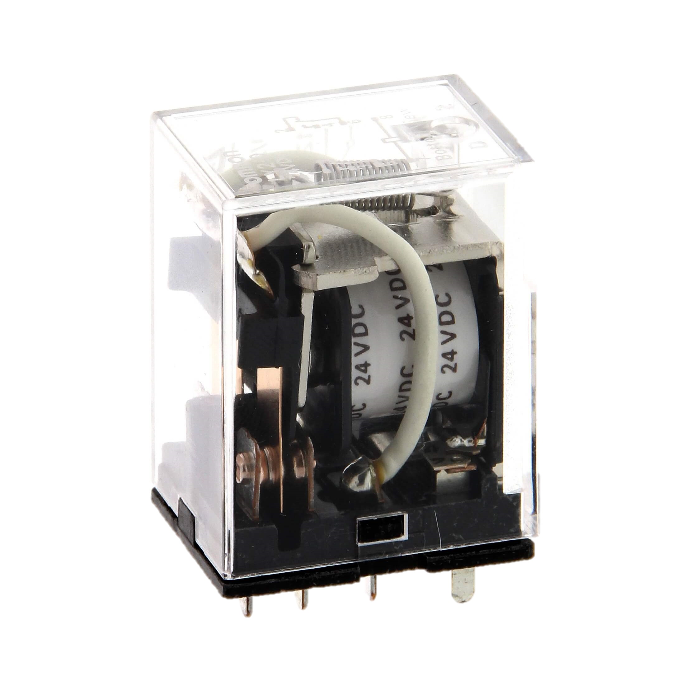 Omron Plug In Power Relay, 110V dc Coil, 10A Switching Current, DPDT