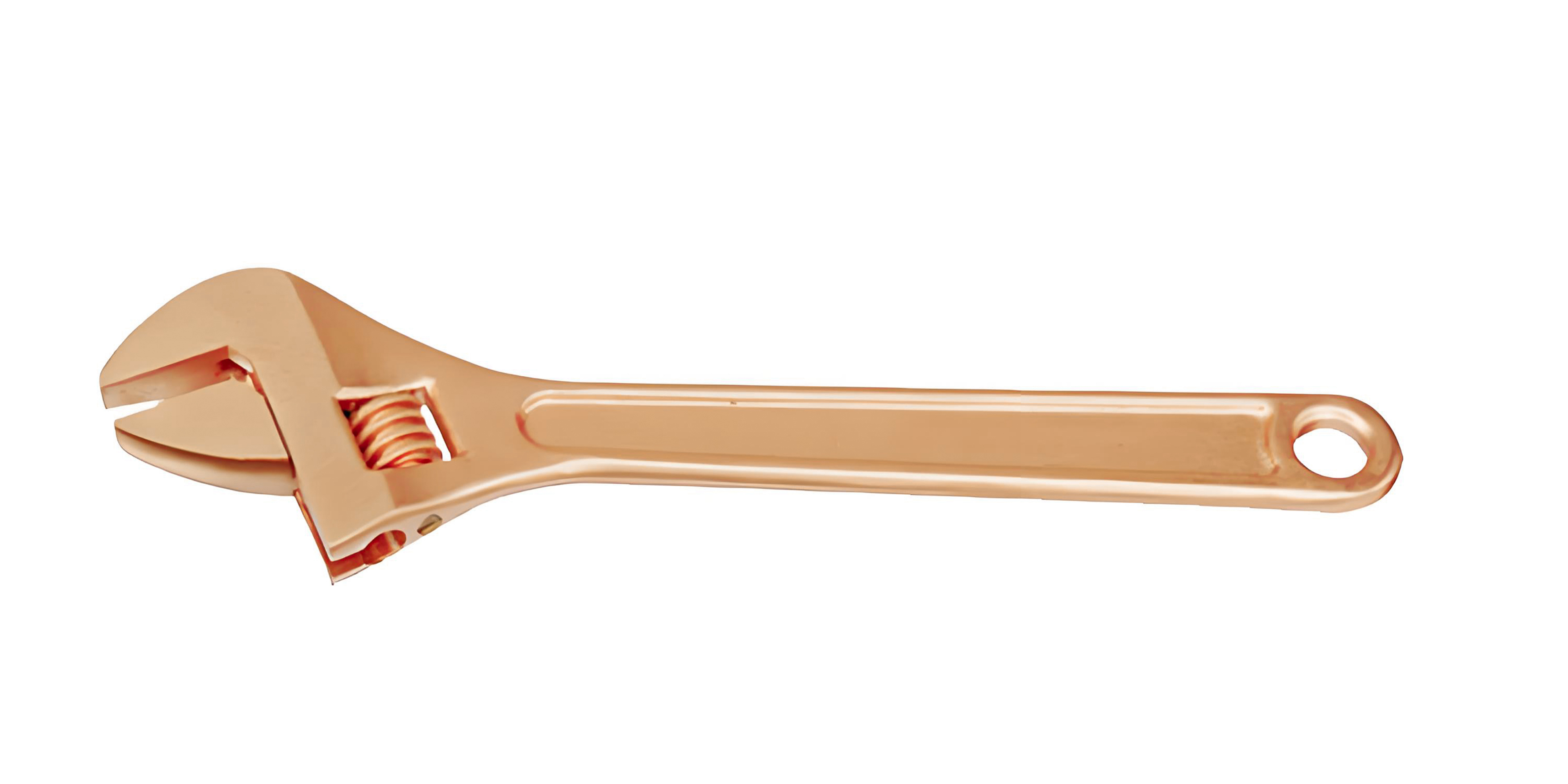 RS PRO Adjustable Wrench, 375mm Overall, 46mm Jaw Capacity, Ergonomic Handle, Non-Sparking