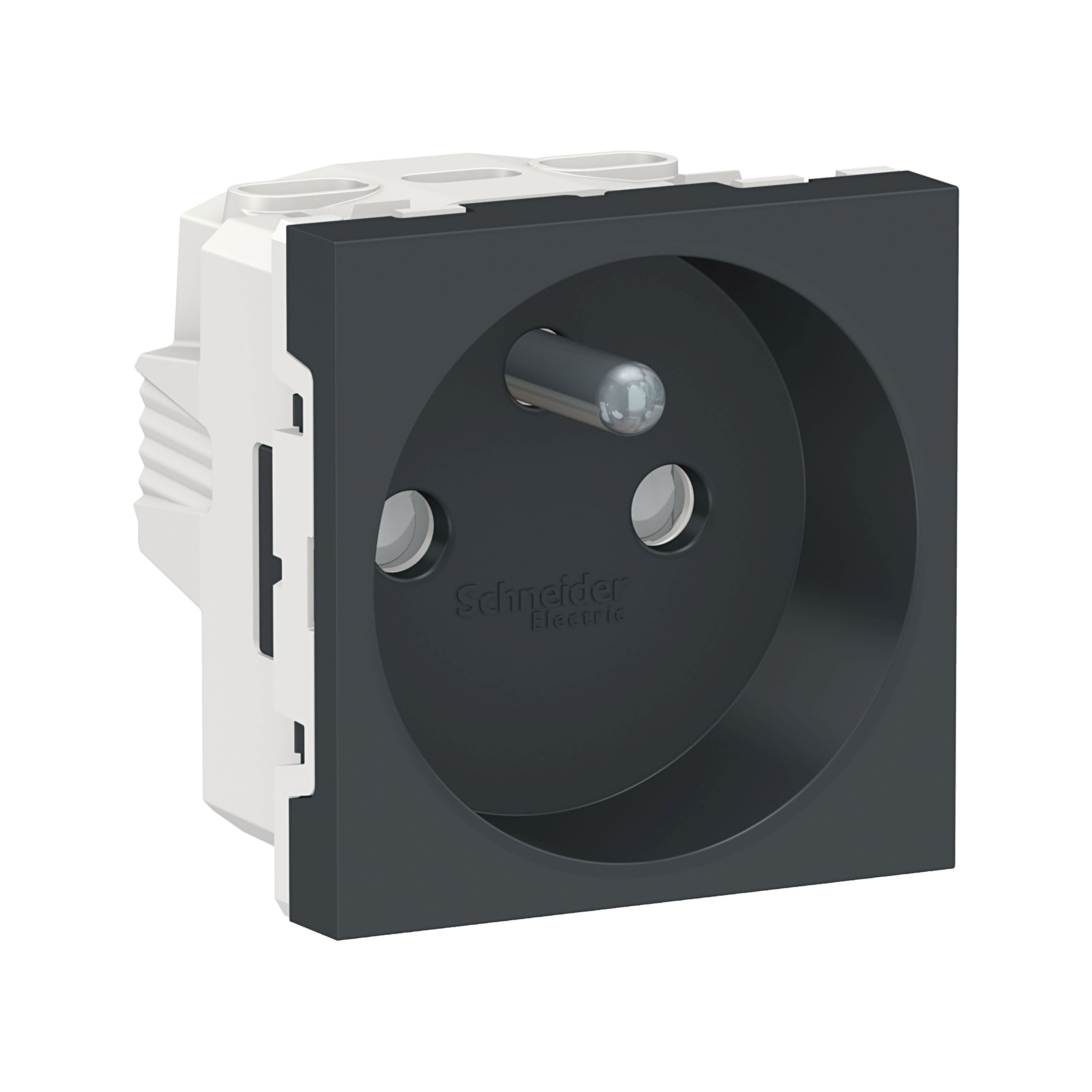 Schneider Electric Anthracite, 1 Gang, New Unica