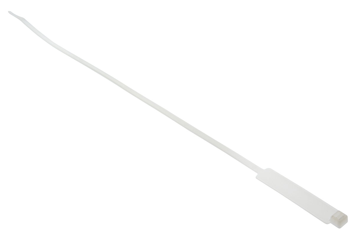 HellermannTyton Cable Tie, 390mm x 4.7 mm, Natural Polyamide 6.6 (PA66), Pk-100