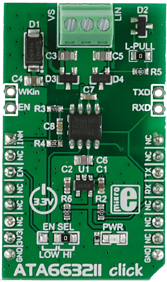 MikroElektronika ATA663211 click ATA663211 Development Kit for MikroBUS MIKROE-2335