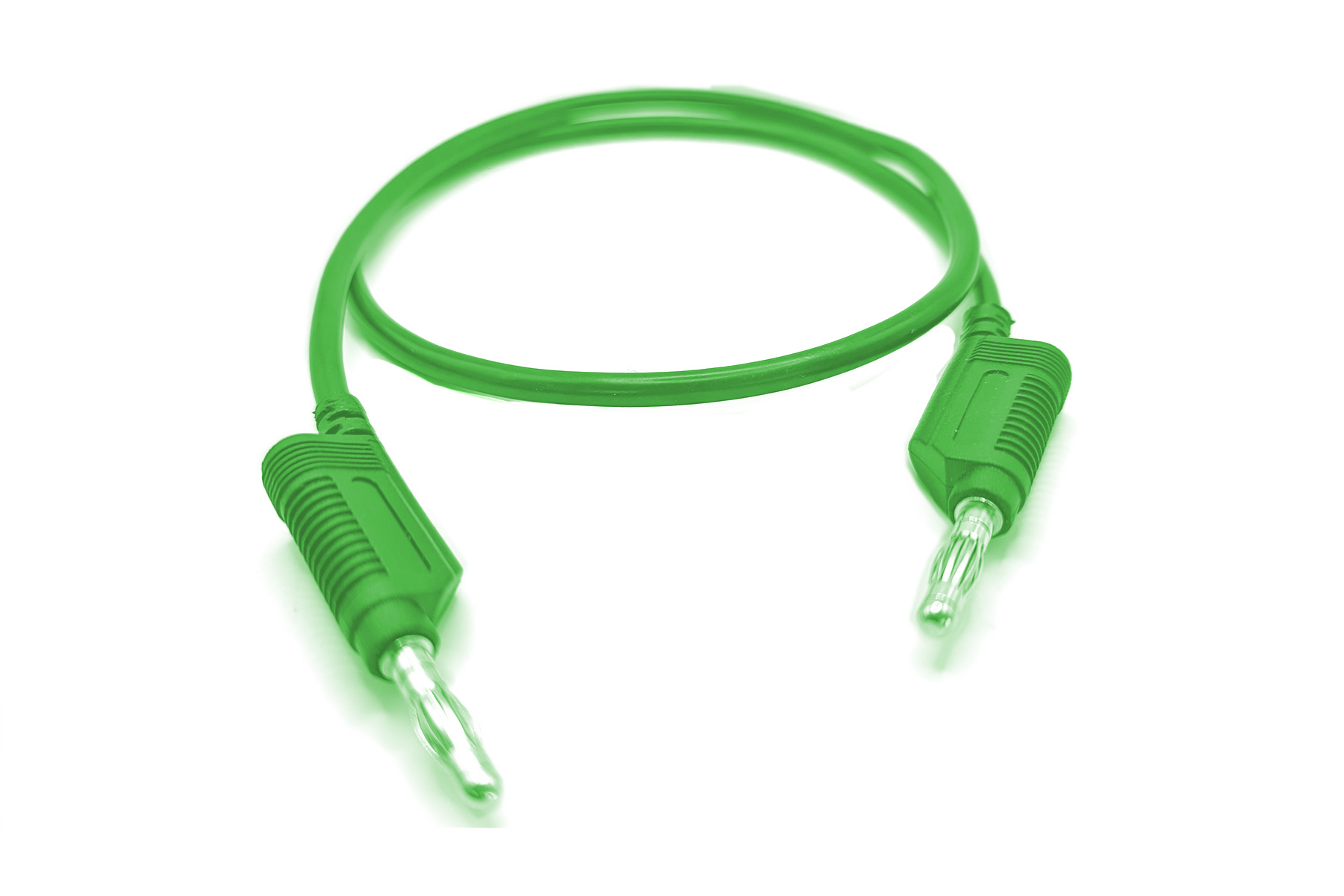 Mueller Electric Test lead, 32A, 30V ac, Green, 0.5m Lead Length