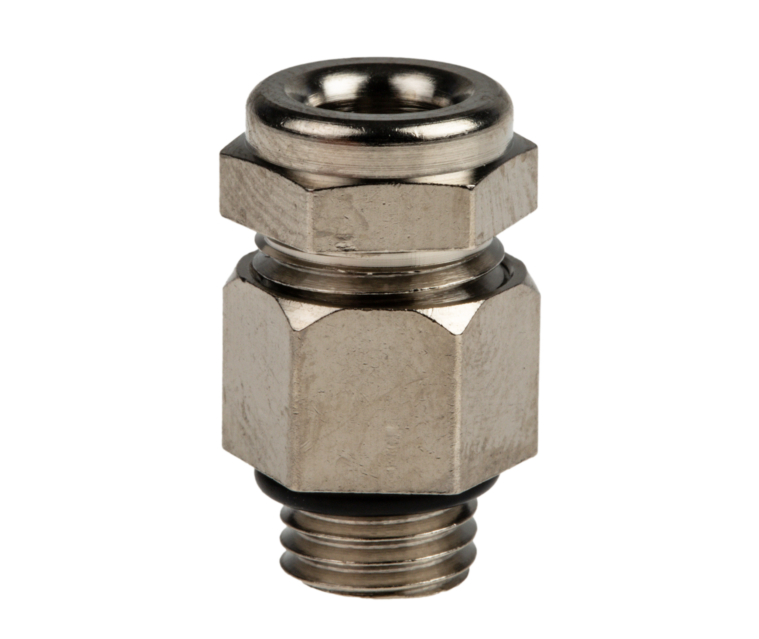 Lapp SKINDICHT Series Metallic Nickel Plated Brass Cable Gland, M8 Thread, 3.5mm min., 5.5mm max., IP66, IP68