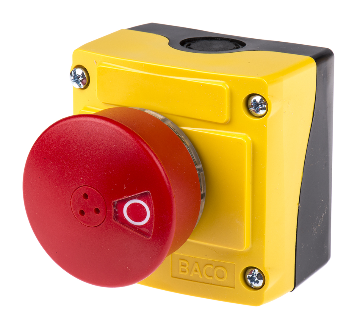 BACO LBX1 Series Pull Release Emergency Stop Push Button, Surface Mount, 2NC, IP66