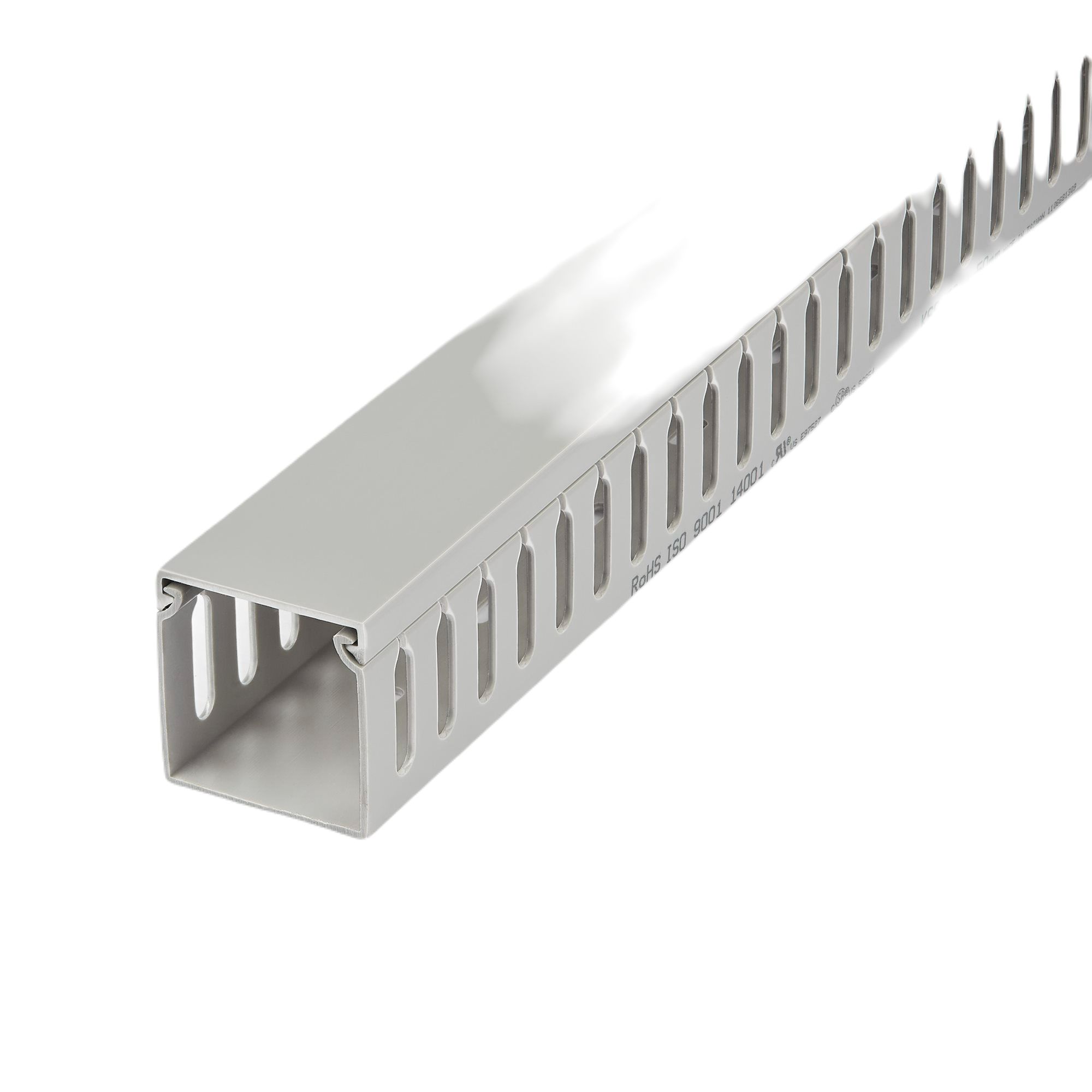 StarTech.com CBMW Grey Cable Trunking - Open Slot, W200 mm x D5mm, L50mm, PVC