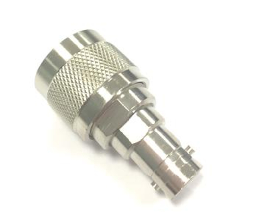 RS PRO Straight 50Ω Coaxial Adapter Type N Plug to BNC Socket 11GHz