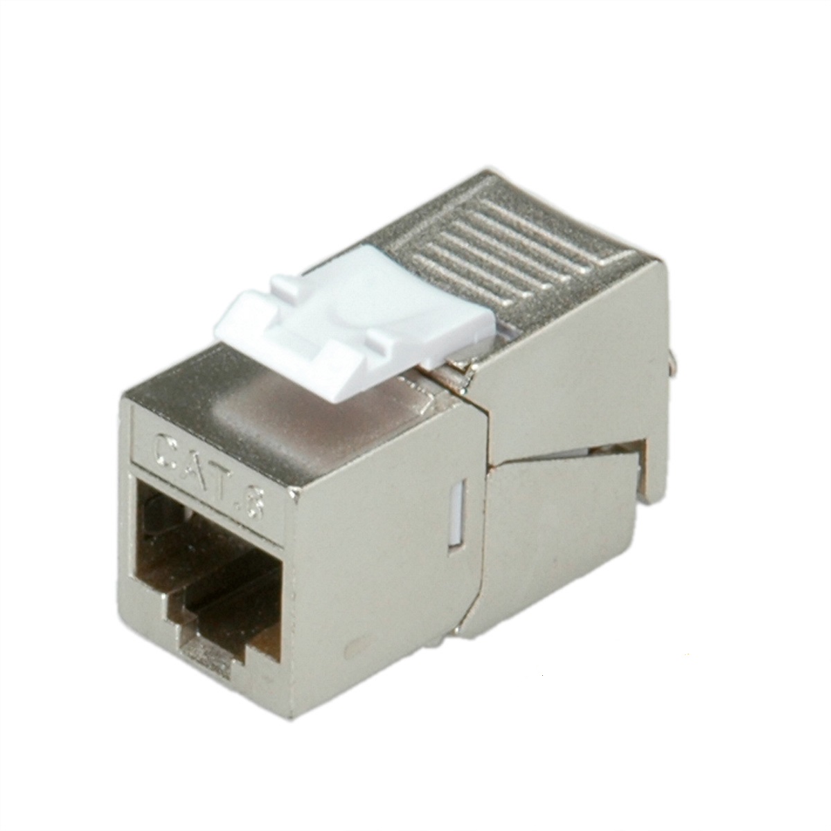 Roline RJ45 Keystone Jack Series Female RJ45 Connector, Keystone Mount, Cat6 1 Port 1 -Way