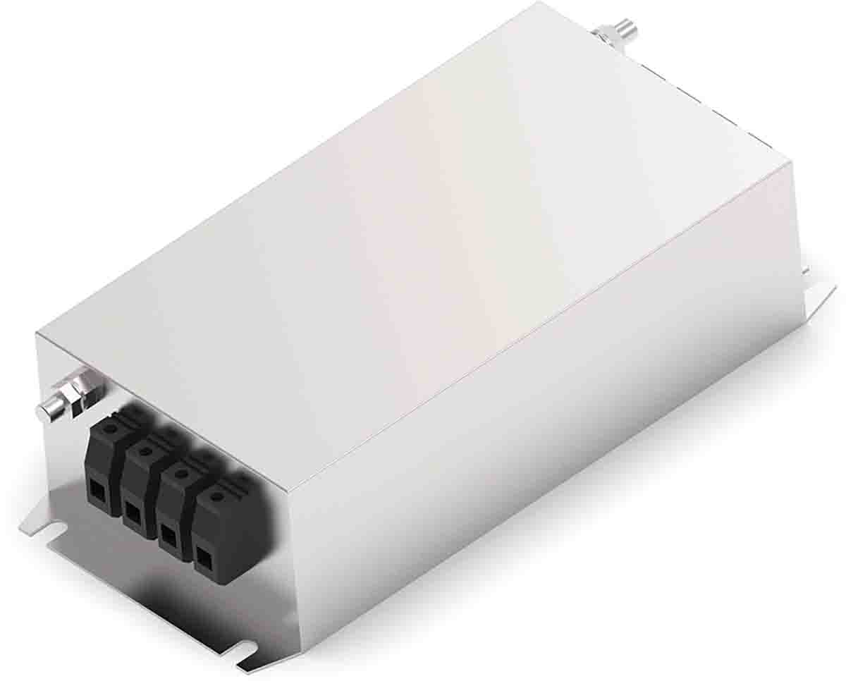 TE Connectivity, KES 100A 440 V ac 50 → 60Hz, Chassis Mount EMI Filter, Terminal Block 3 Phase