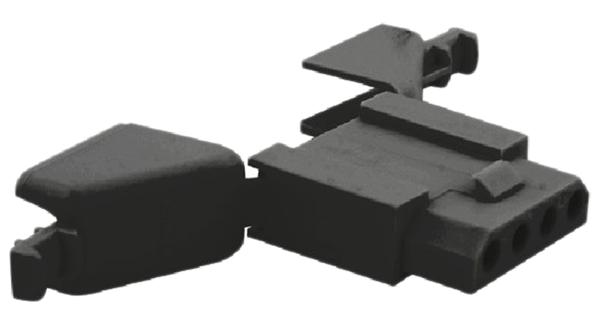 Souriau Sunbank by Eaton, SMS Female Connector Housing, 4 Way, 1 Row