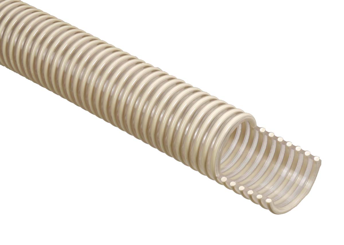 RS PRO PVC, Hose Pipe, 51.6mm ID, 59.8mm OD, Clear, 5m
