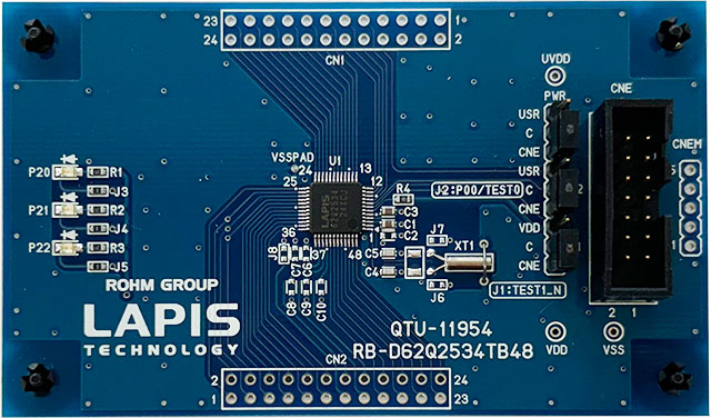 ROHM Reference Board Evaluation Board for MCU for ML62Q2534 Reference Board:RB-D62Q2534TB48