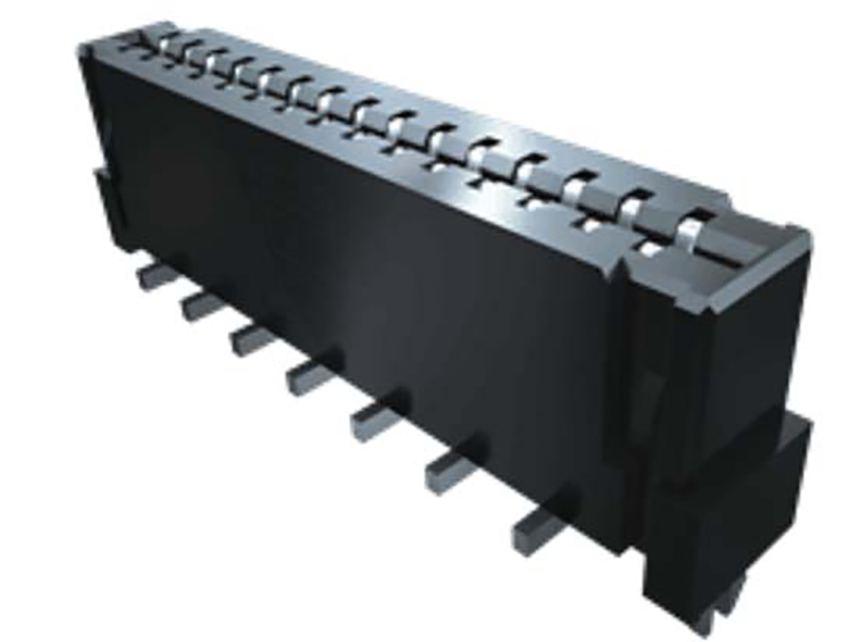 Samtec FC1 Series Straight Surface Mount PCB Socket, 5-Contact, 1-Row, 1mm Pitch, Solder Termination