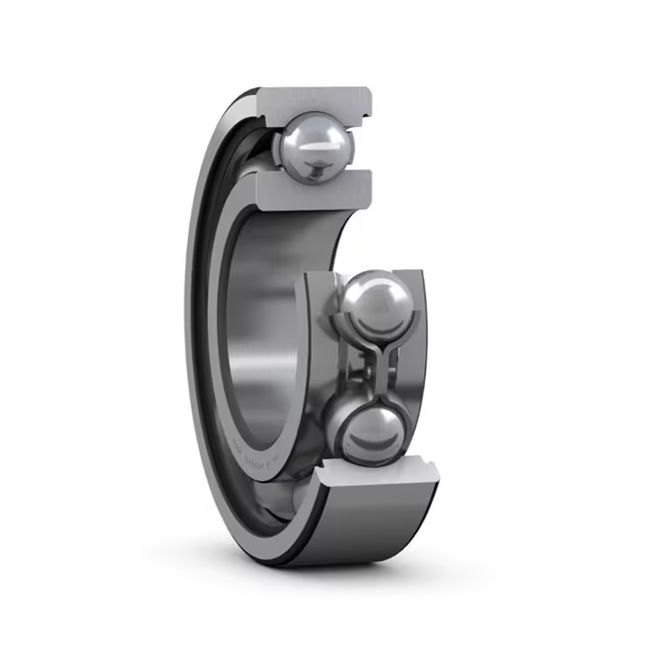 SKF 6318 1 Row Ball Bearing - 90 mm ID, 190 mm OD