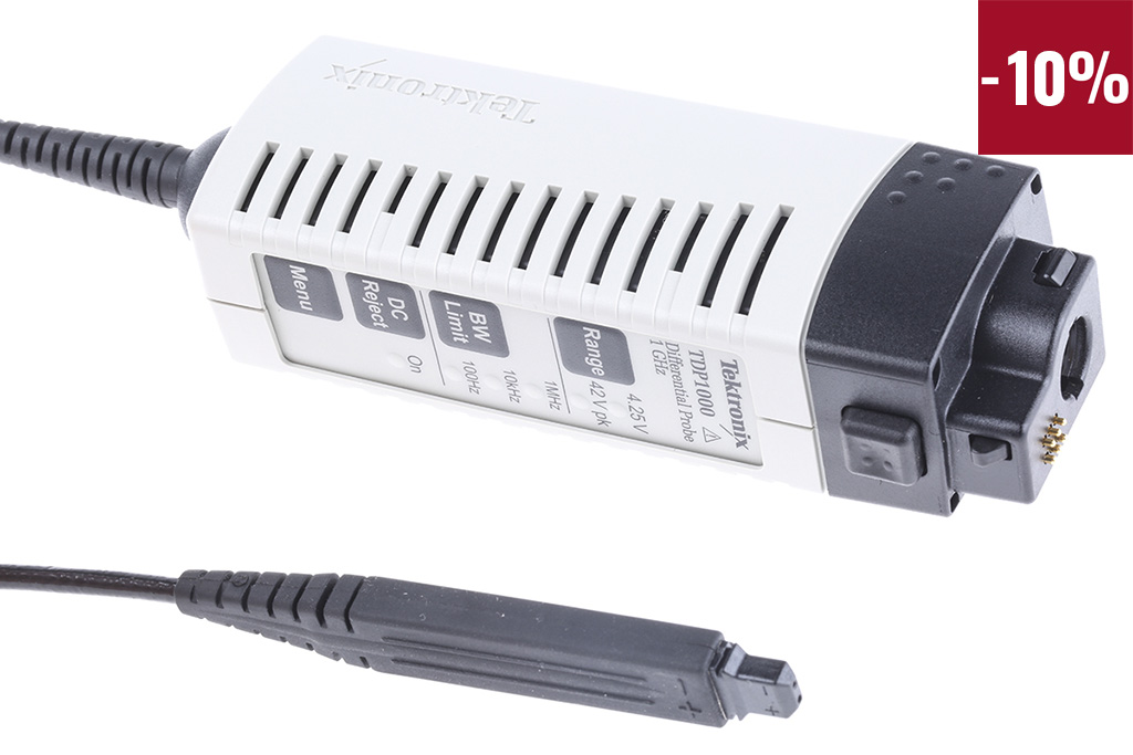 Tektronix TDP Series TDP1000 Oscilloscope Probe, Differential Type, 1GHz, 1:5, 1:50