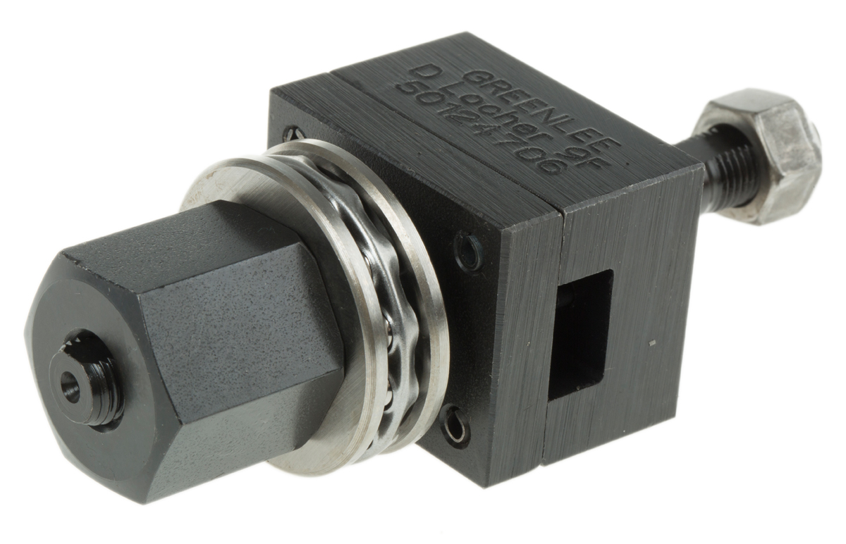 Greenlee Punch and Die Tool, 21.3 x 12.9mm, 9 Way D F, Hydraulic Operation