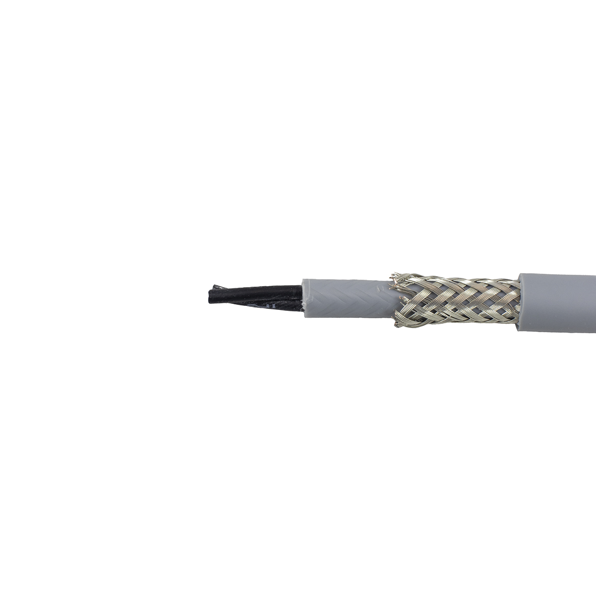 Alpha Wire Pro-Met Control Cable, 7 Cores 0.75 mm², 100 m, Screened, Grey Polyvinyl Chloride Sheath
