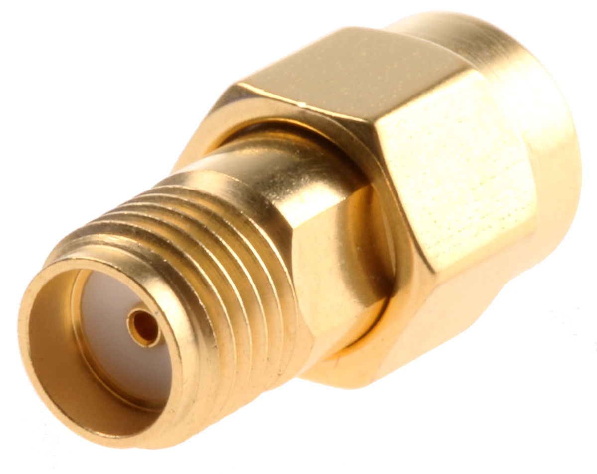 Straight 50Ω RF Adapter SMA Plug to SMA Socket 0 → 18GHz