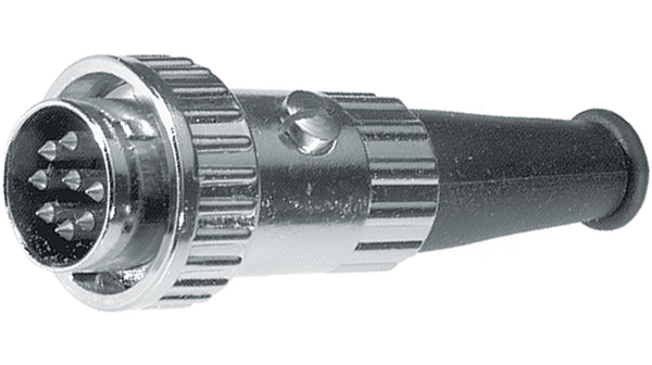 Lumberg 5 Pole Din, DIN 41524, 4A, 60 V, Bayonet, Plug, Cable Mount