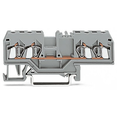 WAGO 280-633-1 280 Series Grey, 2.5mm², 4-Level, Cage Clamp Termination